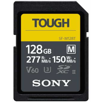Sony SDXC 128GB Tough M UHS-II U3 V60 R277/W150Mb/s (SFM128T.SYM)